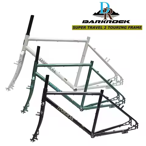 26inch !!!DARKROCK(DR) Super Travel 2 Touring Frame Bicycle Longrider Pioneers CP brush finished Tou