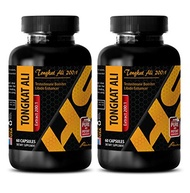 [USA]_HS PRIME Increase libido for men - TONGKAT ALI ROOT EXTRACT - Tongkat ali him - 2 Bottles 120