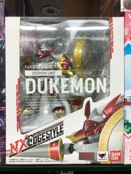 Bandai NX Edge Style Action Figure Digimon Unit Dukemon NX-0036 數碼暴龍 紅蓮騎士獸