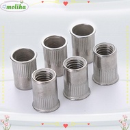 MOLIHA 10pcs Flat Head  Rivet Nut Tool Set Threaded Rivet