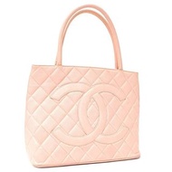 ★Chanel 香奈兒☆ Coco Mark 托特包 櫻花粉