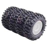 4Pcs 1.9 Rc Axial scx10 D90 rims 1/10 1.9 96mm tires