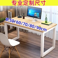 Meja kecil buatan khas, panjang 60cm/70cm, meja komputer kecil, meja tulis ringkas untuk kegunaan ru