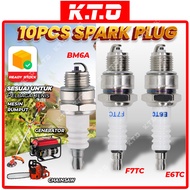 1 Box Spark Plug BM6A E6TC F7TC Brush Cutter Lawn Mover Chainsaw Engine Generator / Palam Pencucuh E