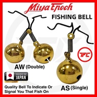 MIYA EPOCH Fishing Bell AS AW Single Double Indicate Signal Loceng Electric Reel Bottom Japan