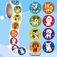 500pcs/roll Cute Animals Stickers Labels Reward Stickers Motivational Stickers For Kids For School R