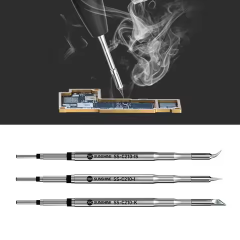 Universal C210 K SK Soldering Tips Welding Iron Head for JBC Tip T210 Handle JBC CD-2SD/2SHE Sugon T