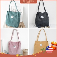 【READY STOCK】GS Fashion Women Casual Korean Top Seller Canvas Big Cross Body Sling Bag (9134)