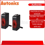AUTONICS PHOTOELECTRIC SENSOR DC12-24V THRO.-BEAM 10M NPN NO(AUTO-BJ10M-TDT-D12-24)