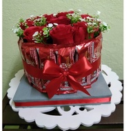 GUBAHAN HANTARAN COKLAT KITKAT (TANPA KOTAK)