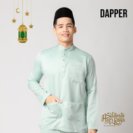 [RAYA 2025 PLUS SIZE AVAILABLE | FREE BUTTON | SIZE: S -3XL] Dapper | Sage Green Regular Fit Baju Me