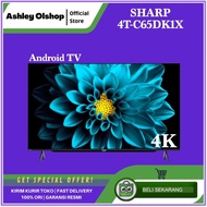 Android Tv 65 Inch Sharp 4T-C65Dk1X 4K Smart Tv Android 11 Sharp 65"