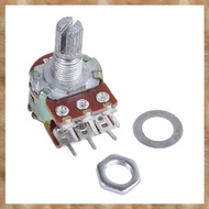 [K U Y G] 1 pcs silver metal B50K 50K ohm 6-pin dual trim potentiometer 3.8*2.8*1.7cm