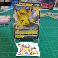 Kartu Pokemon Indonsia - Set 7 - Pikachu V (Holo) RR
