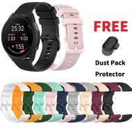 18mm 20mm 22mm Silicone Watch Band Strap For Garmin Forerunner 165 Music 970 570 42mm 47mm 265 255 2