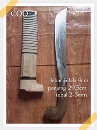 golok tebang bambu dan kayu golok baja per golok banten