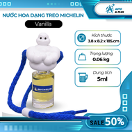 NƯỚC HOA DẠNG TREO MICHELIN KHỬ MÙI TRONG Ô TÔ CHÍNH HÃNG MICHELIN - VANILLA BUBBLEGUM OCEAN FRESH S