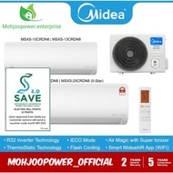 Midea Air Conditioner (1.0HP-2.5HP) Xtreme Save R32 Inverter MSXS-10CRDN8 / MSXS-13CRDN8 / MSXS-19CR