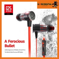 PLEXTONE G25 Super Bass Bullets Style Gaming Earphone With Mic Magnetic earphones For Smartphone/Pc