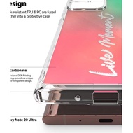 Case Samsung Galaxy Note 20/Ultra Ringke FUSION Transparent Casing - Note 20 Ultra, Clear