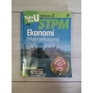 (USED) TEKS PRA-U STPM EKONOMI SEM 2