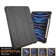 CAPDASE - iPad Air 11'' [M2 / 2024] Bumper FOLIO Flip Case 防撞 摺疊式 保護套│Apple、防彎耐摔、磁吸、可折疊、智能翻蓋喚醒