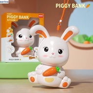 SERINA Cash Box Savings Tank High-Capacity Save Money Cartoon Rabbit Animal Money Box
