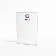 A5 Tendcard A5 Acrylic Tentcard/ Menu Holder/ Acrylic Advertising/