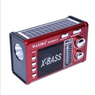 Waxiba Radio XB-864BT-S Vintage FM AM SW Portable Rechargeable Classic Radio