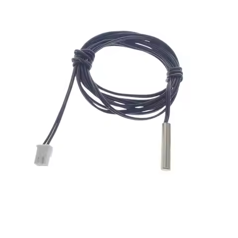 1PCS 10k B3950 Cylindrical Waterproof Probe 5X25 NTC Thermistor Temperature Sensor Long 1m 1.5m XHB2