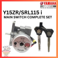 REMPIT SRL115i / Y15ZR MAIN SWITCH COMPLETE SET 100% ORIGINAL YAMAHA HLY KUNCI SET 1VP-H252E-00