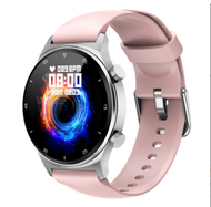 全城熱賣 - NK09藍牙通話智慧手錶黑科技血壓心率手環多功能運動手環（銀粉）