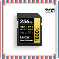 LEXAR - LEXAR - 雷克沙 256GB Professional 1800x SDXC UHS-II 記憶卡(GOLD) (270MB/S)4K/U3/C10/V60 (LSD1800064G-BNNNG)-【原裝正貨】