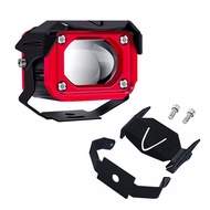 2PC Lampu Tembak Laser D2 Led 50 Watt 12-85V 2 Warna Putih Kuning Superbright Lampu kabut/40W Bohlam