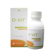 D VIT D-VIT SIRUP 100 ML SUPLEMEN VITAMIN D3 ANAK VITAMIN DAYA TAHAN TUBUH