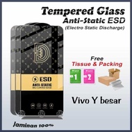 TG FULL glossy glass anti static tempered glass clear VIVO Y21 Y21T Y21S Y21A Y22 Y22S Y27 Y27S Y28S