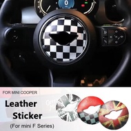 For Mini cooper F54-F60 Accessories Steering Wheel Stickers Dedicated Car Sticker For Mini cooper Ac