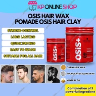 OSIS HAIR WAX POMADE OSIS HAIR CLAY POMADE RAMBUT LELAKI RUBBER STRONG HOLD GEL RAMBUT PMO-OSP