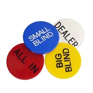 [ Express CNY HCM ] Dealer Chip Button, Big Blind, Small Blind, All In For Poker