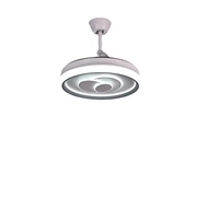 JINCOU27 Fan With Light Bedroom Inverter With LED Ceiling Fan Light Simple DC Power Saving Ceiling Fan Lights (JC)