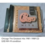 Chicago The Greatest Hits 1981-1989 CD (unsealed)