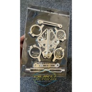 AS 33 LAMP EARS PLUS NUMBER PLATE HOLDER AS 33 LAMP BRACKET PLUS NUMBER PLATE HOLDER