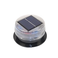 [Solar Warning Light] Solar Strobe Light Night Warning Strobe Light Car Solar Flashing Light Magneti