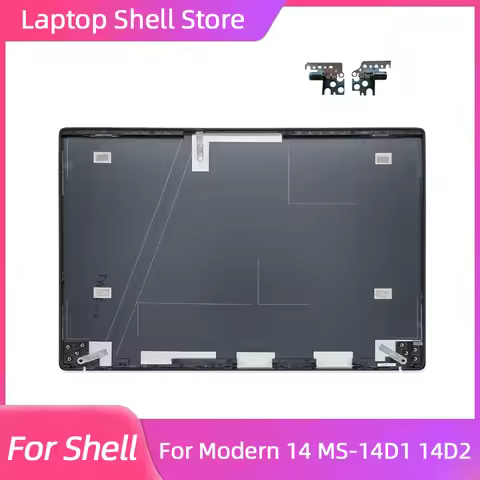 New For Modern 14 MS-14D1 14D2 14D3 LCD Back Cover/Hinges Laptop Shell