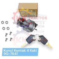 4-Prong Ignition Switch - Ignition Switch 9G-7641 - CAT 320C 320D 320D2 320B E320