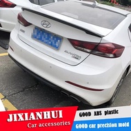 For Hyundai Elantra Spoiler 2016-2018 Elantra Spoiler HBYW ABS plastic Material Car Rear Wing Color 