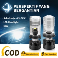 65W car headlights with H4 fan cooler Original headlights super bright LED headlights biled lights C