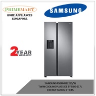 SAMSUNG RS68N8322S9/SS TWIN COOLING PLUS SIDE BY SIDE 617L ENERGY RATING 3 TICKS