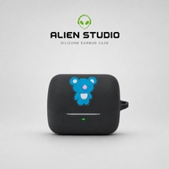 【ALIEN STUDIO】 3D Style Silicone Protective Cover for Sony INZONE Buds Case + Cleaning Pen + Lanyard