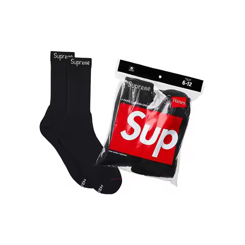 Supreme Unisex Crew Socks SUP-SS18-569